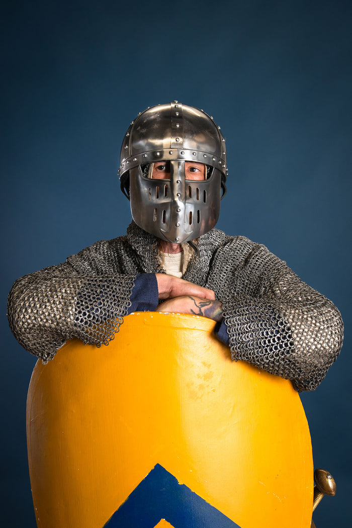 Crusader calotte, 2 mm (battle-ready)
