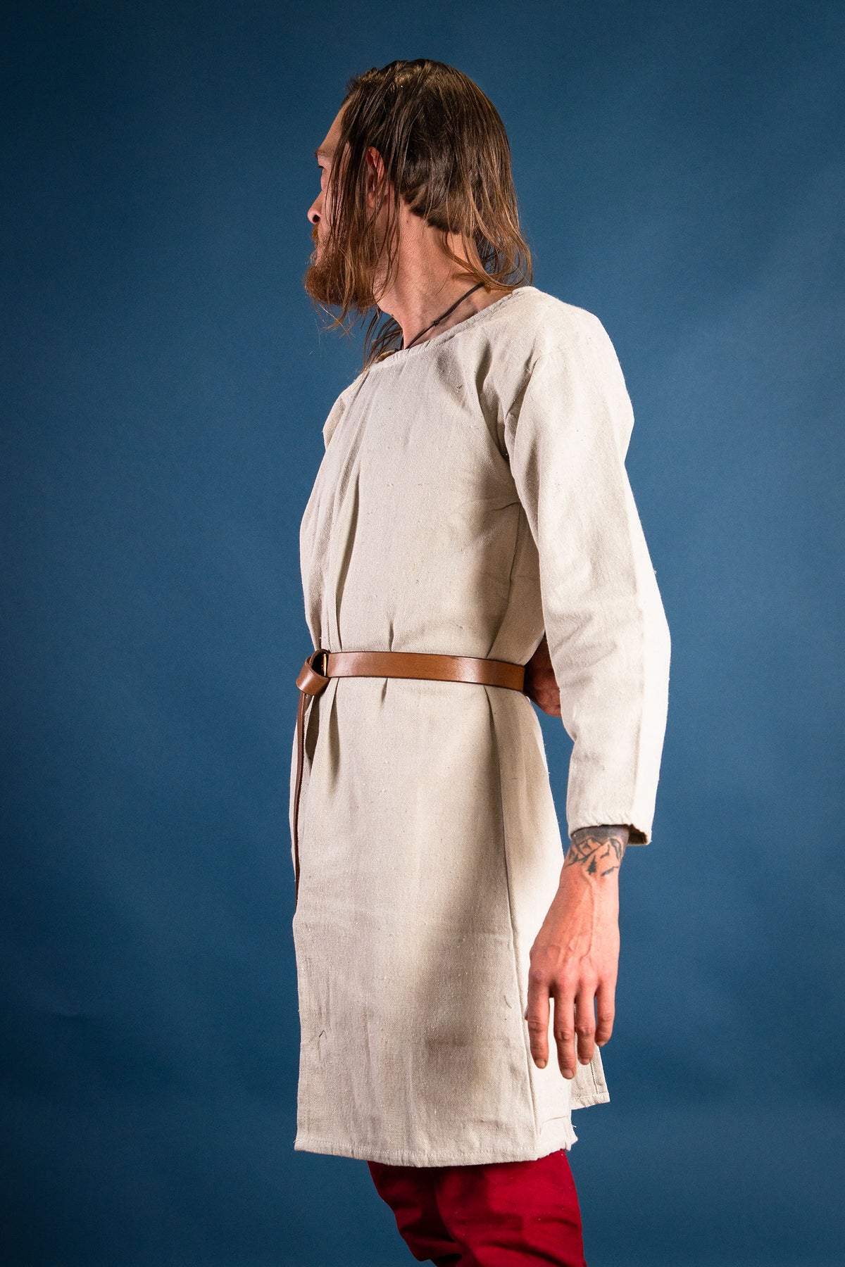 Medieval tunic Gadaric, cream