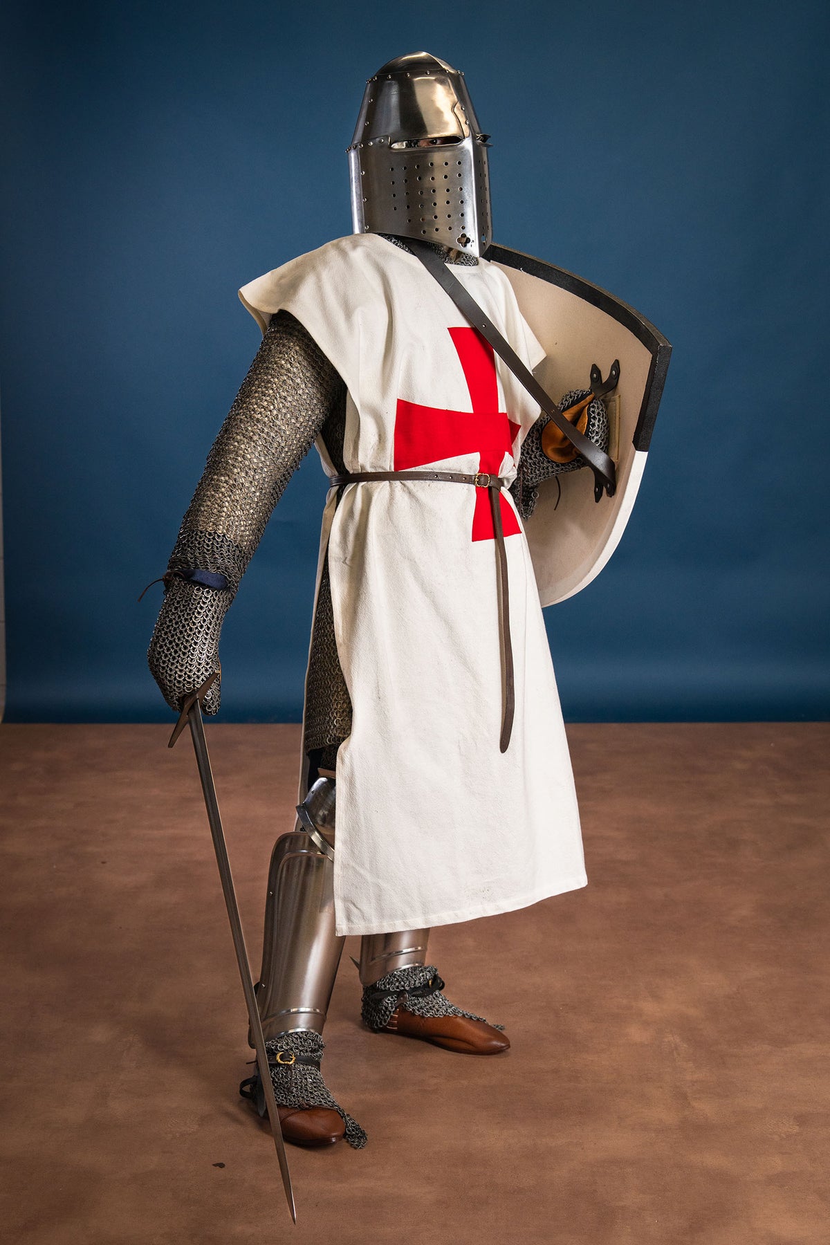 14th century helmet Sir Richard Pembridge, 2 mm (battle-ready)