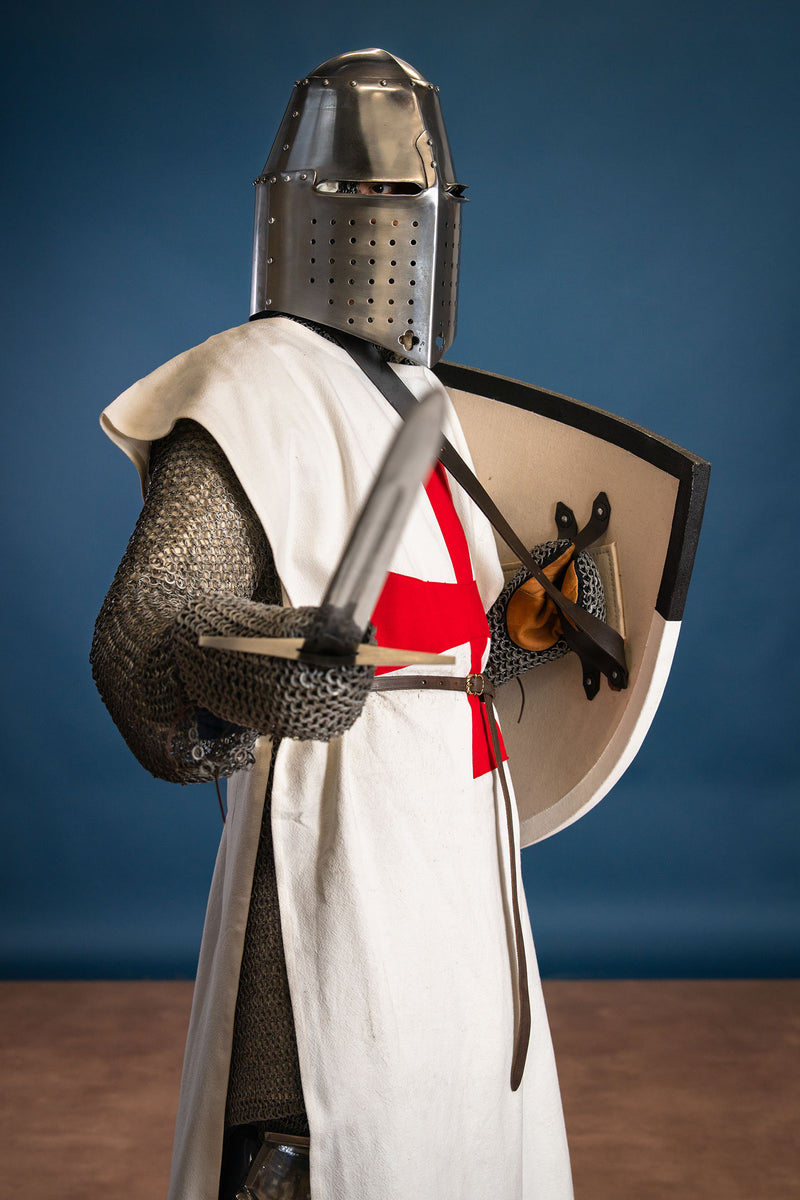 Tarcza rycerska templariuszy