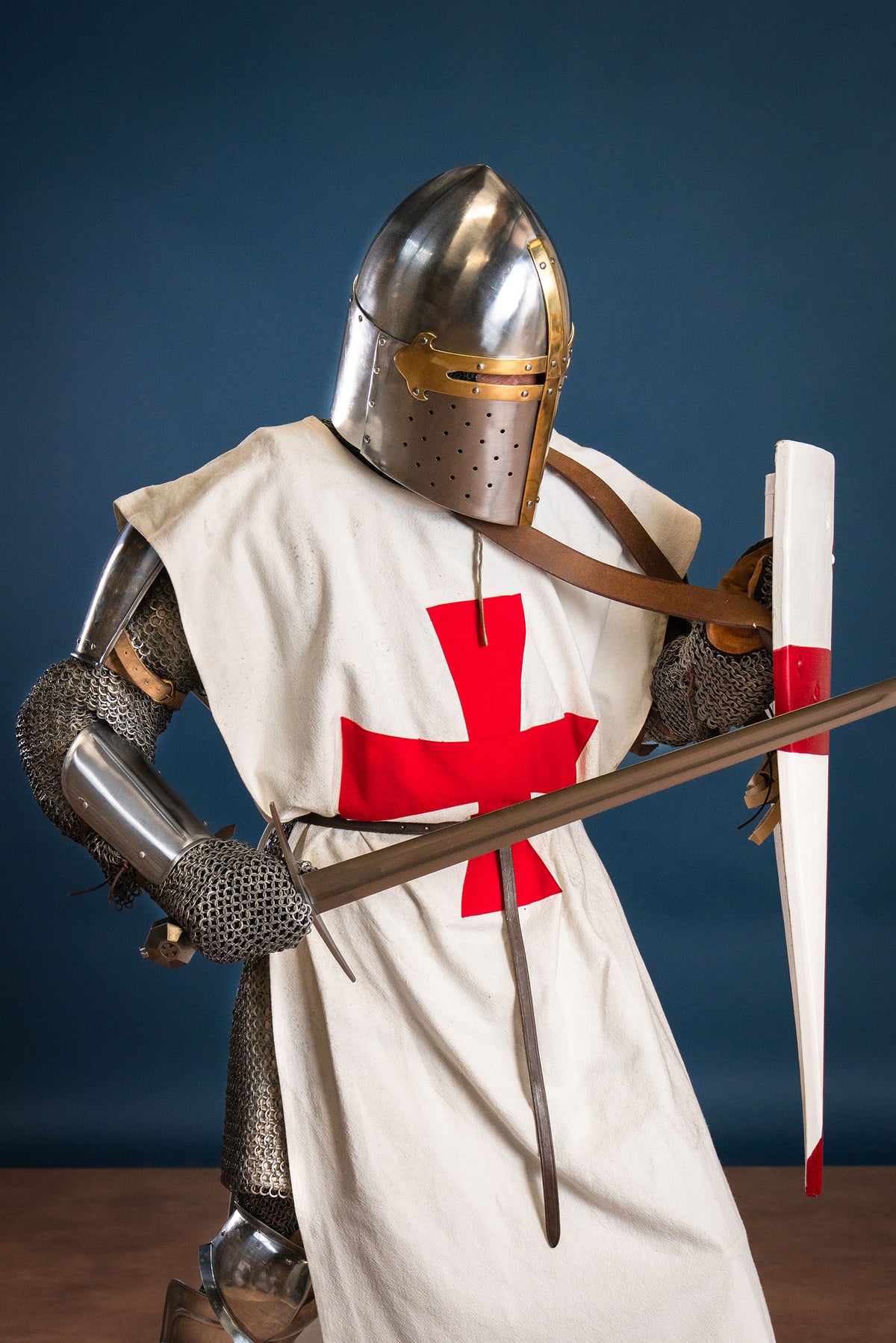 Wooden Templar Shield