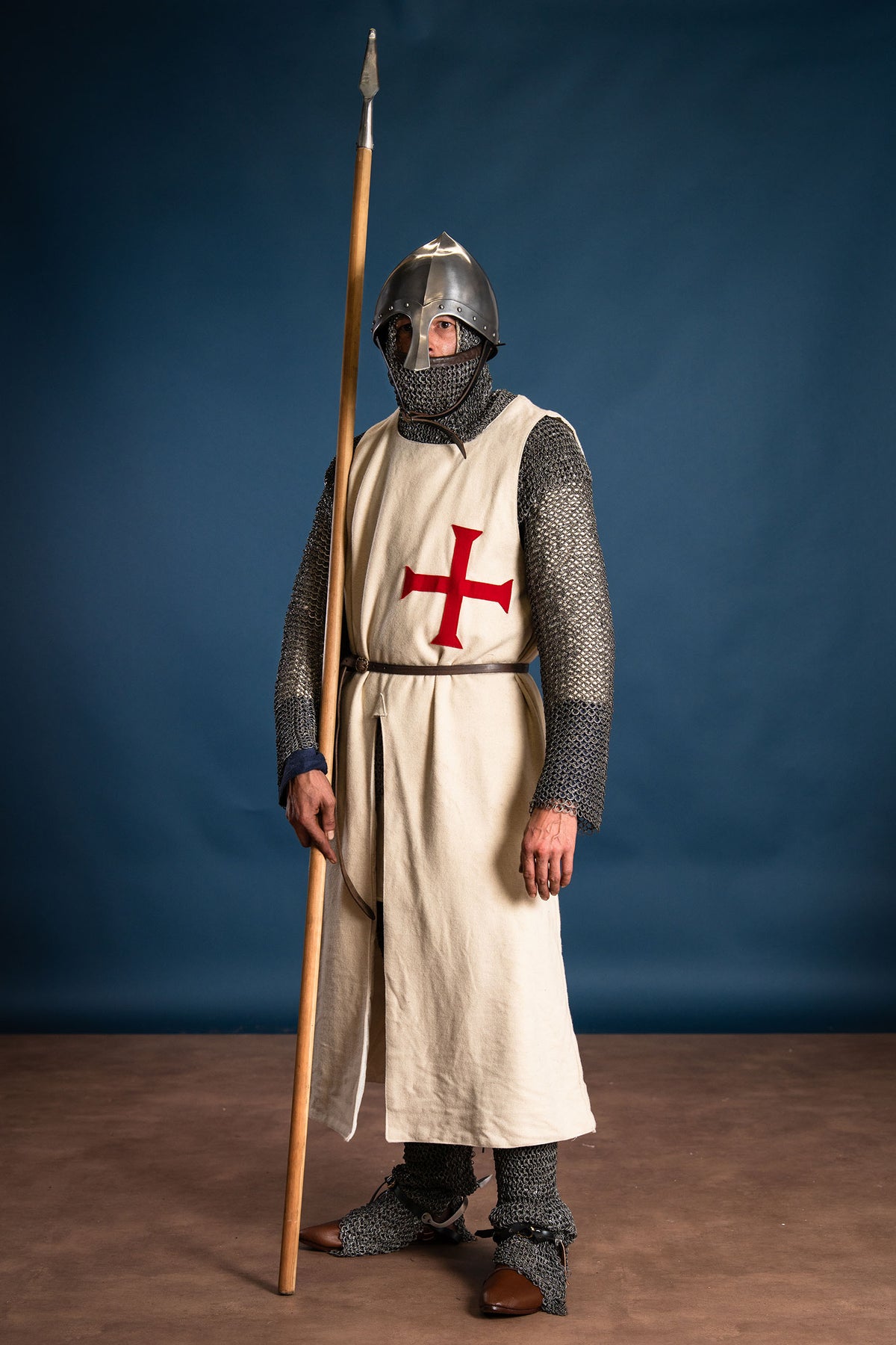 Phrygian nasal helmet, 2 mm (battle-ready)