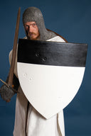 Tarcza rycerska templariuszy