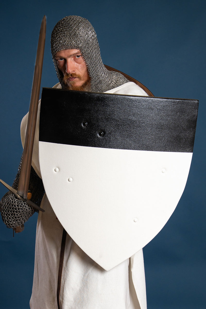 Tarcza rycerska templariuszy