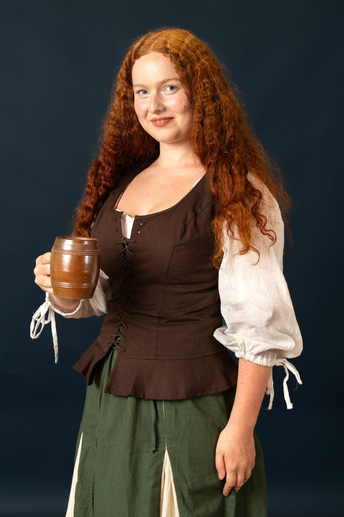 Ladies double Tilda, brown
