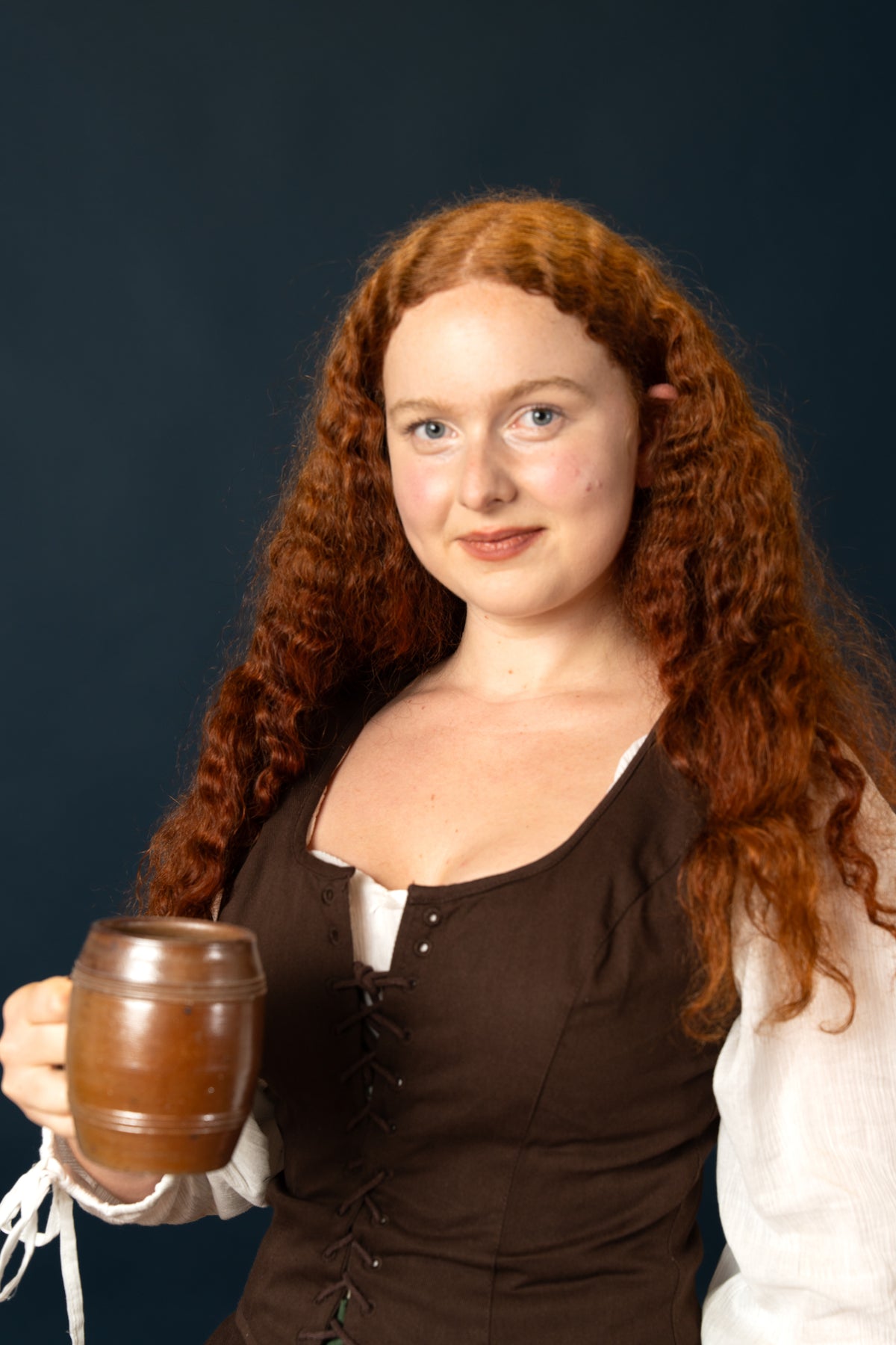 Ladies double Tilda, brown