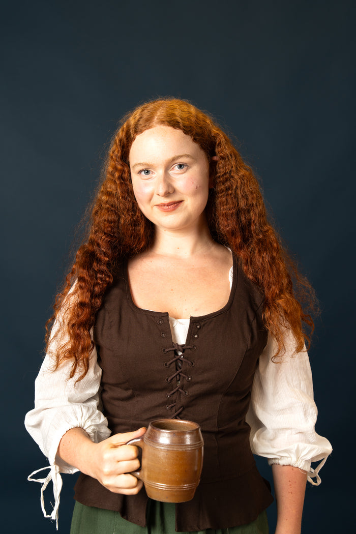 Ladies double Tilda, brown