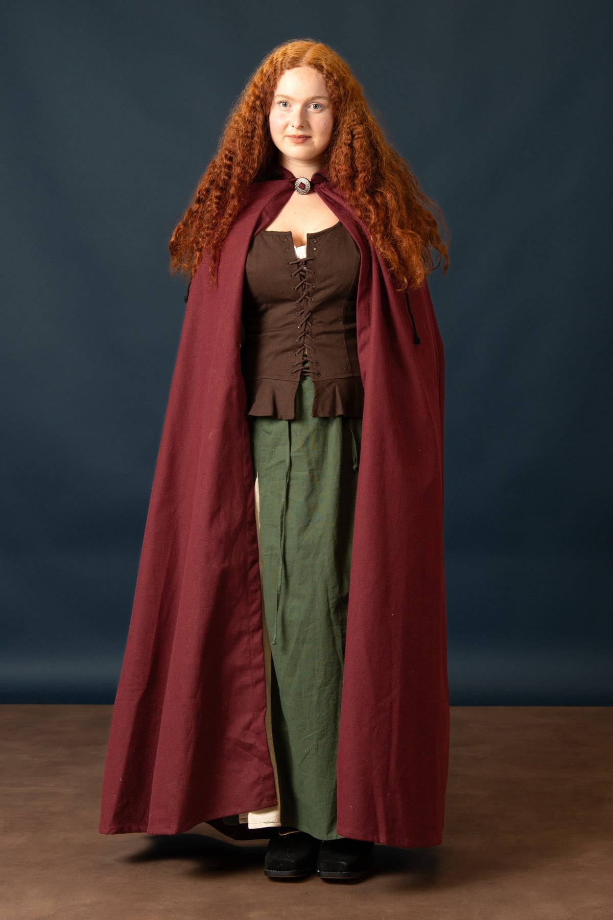 Ladies double Tilda, brown