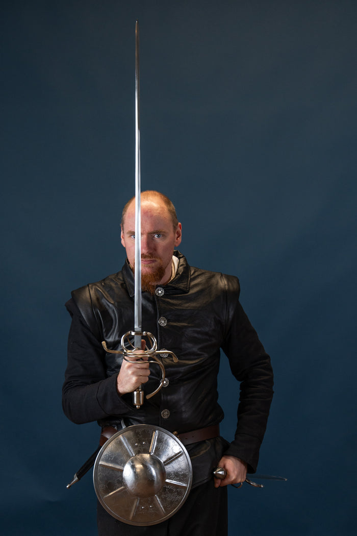German rapier 17th century, semi-sharp
