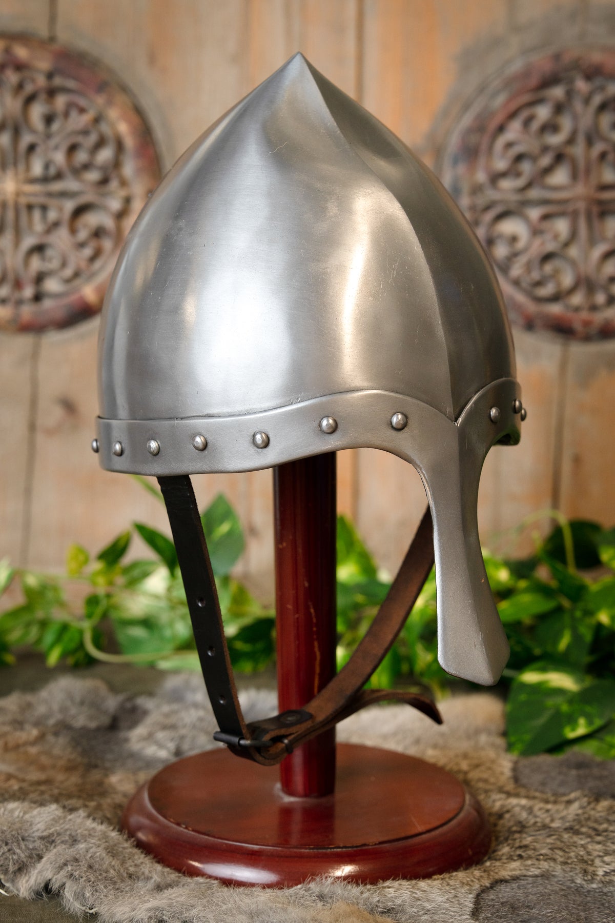 Phrygian nasal helmet, 2 mm (battle-ready)