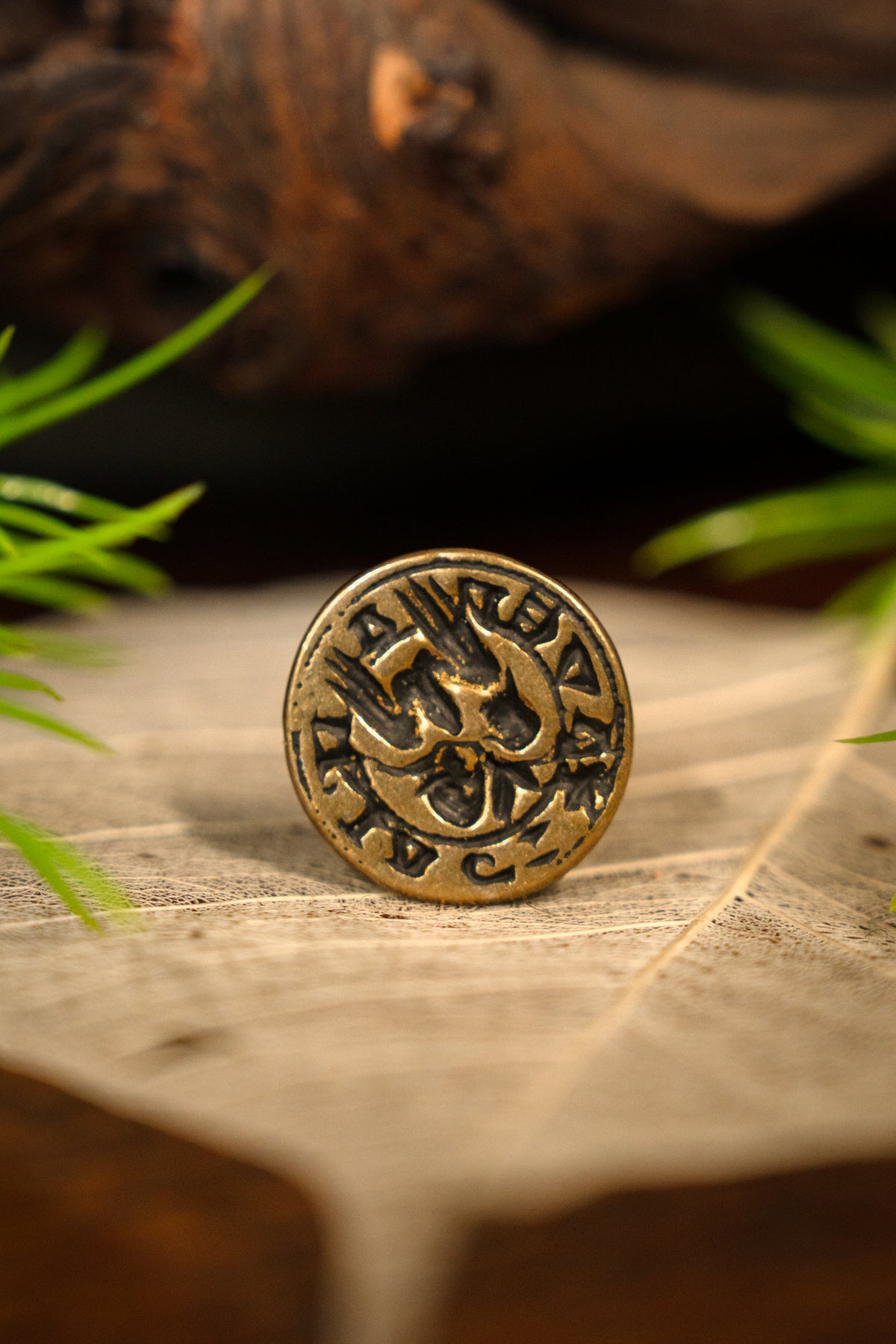 Medieval English seal, bronze