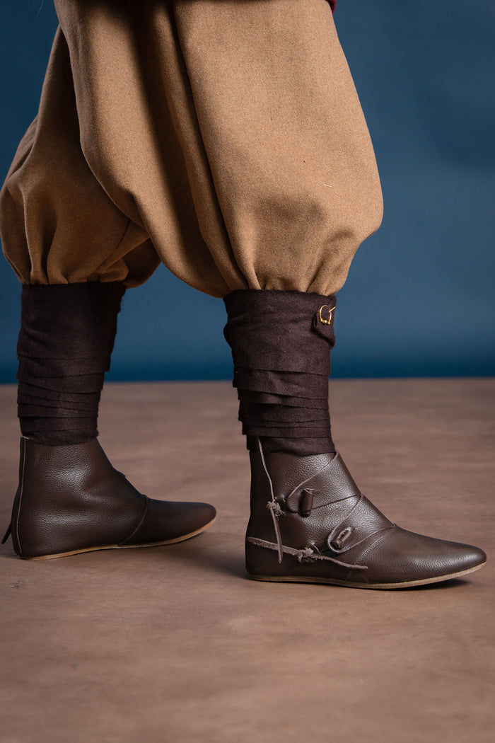Viking shoes Knut, brown
