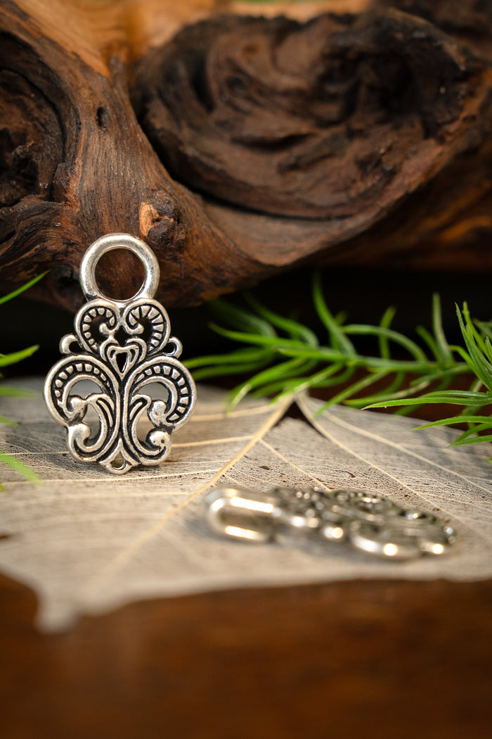 Cloak clasp Norway, silvered bronze