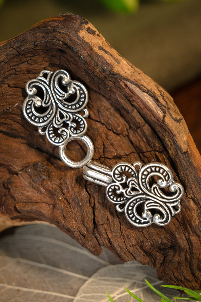 Cloak clasp Norway, silvered bronze