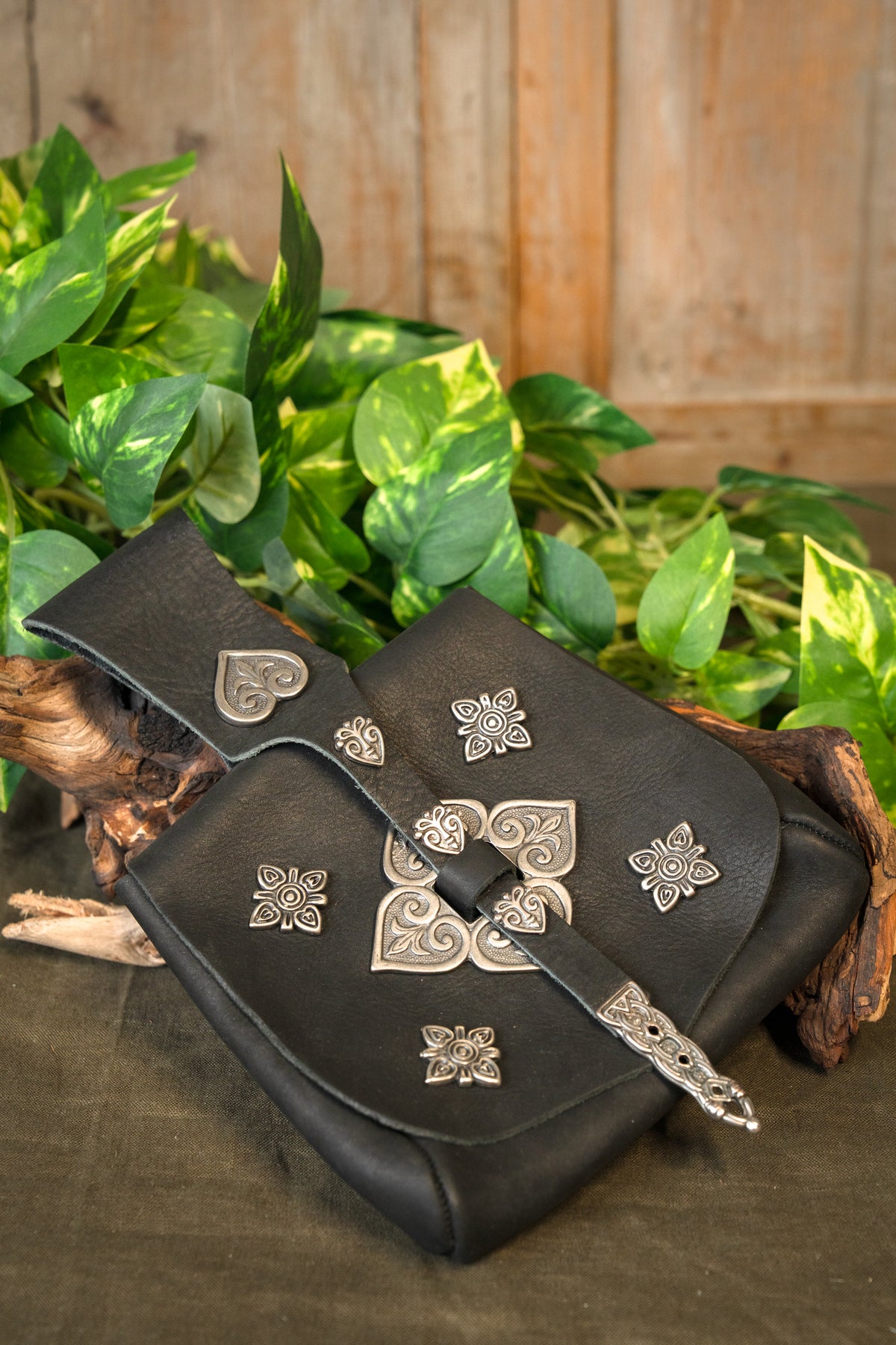 Viking bag Birka deluxe, black