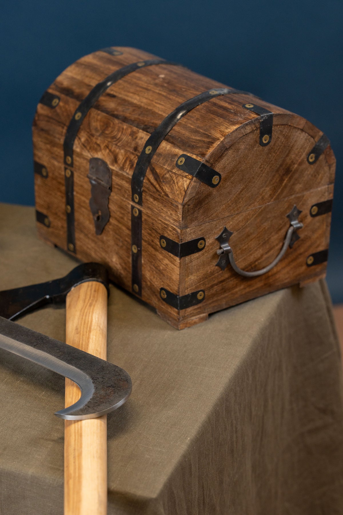 Wooden chest