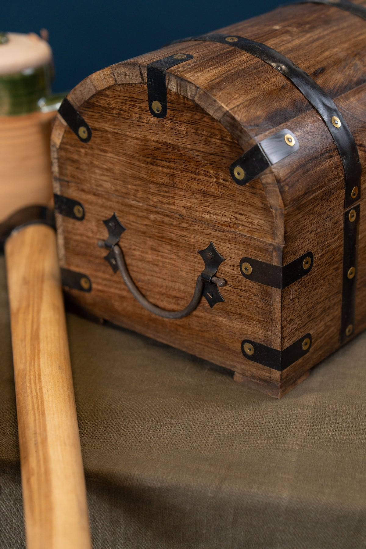 Wooden chest