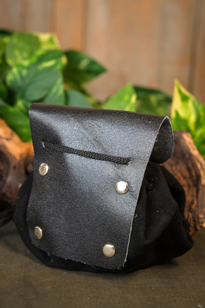 Medieval pouch black