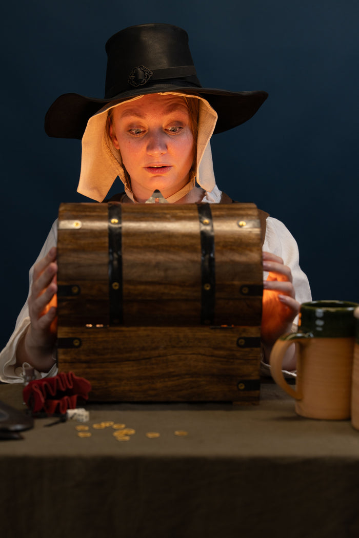 Wooden chest