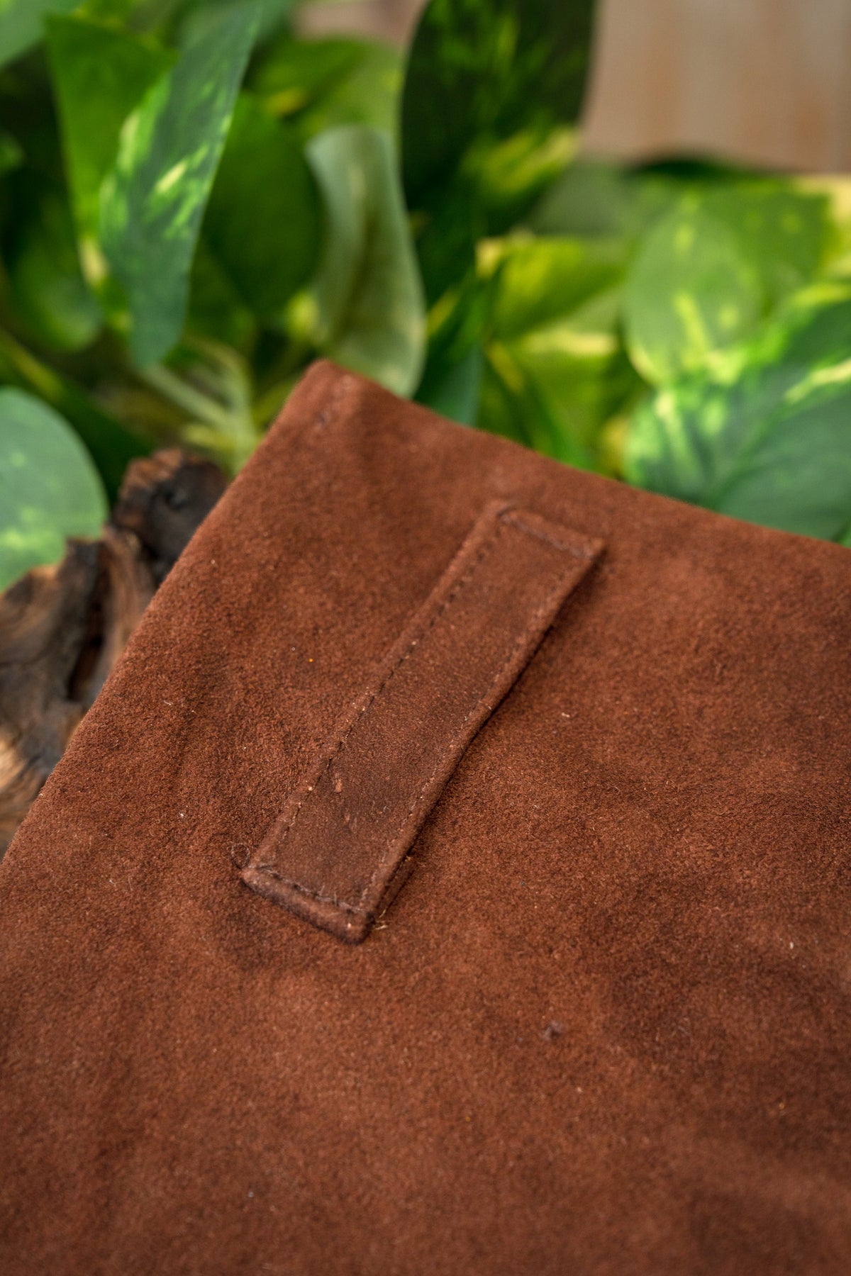 Belt bag dragon, brown