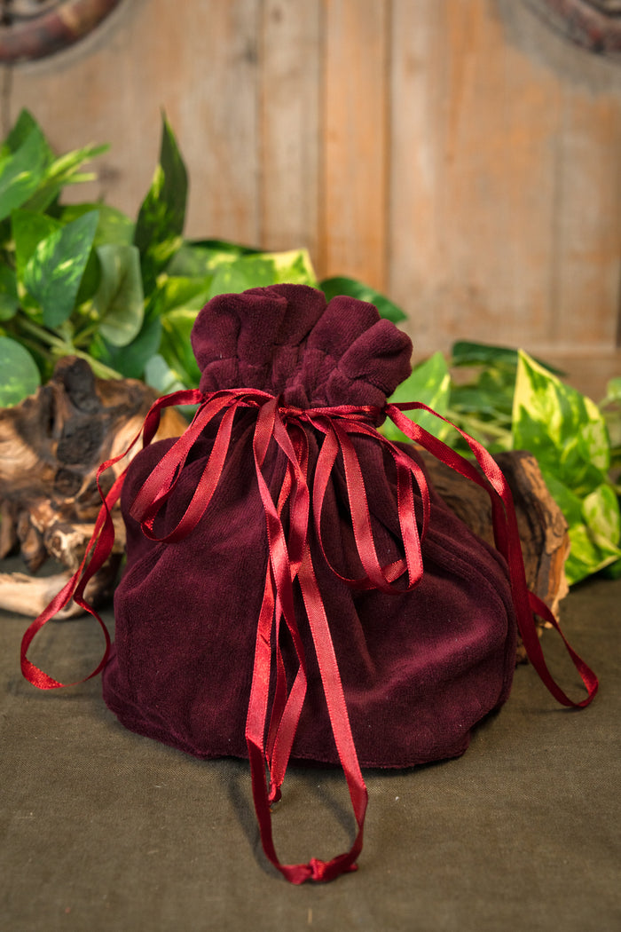 Luxurious pouch Susanna, red