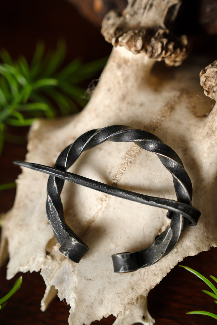 Viking brooch, iron