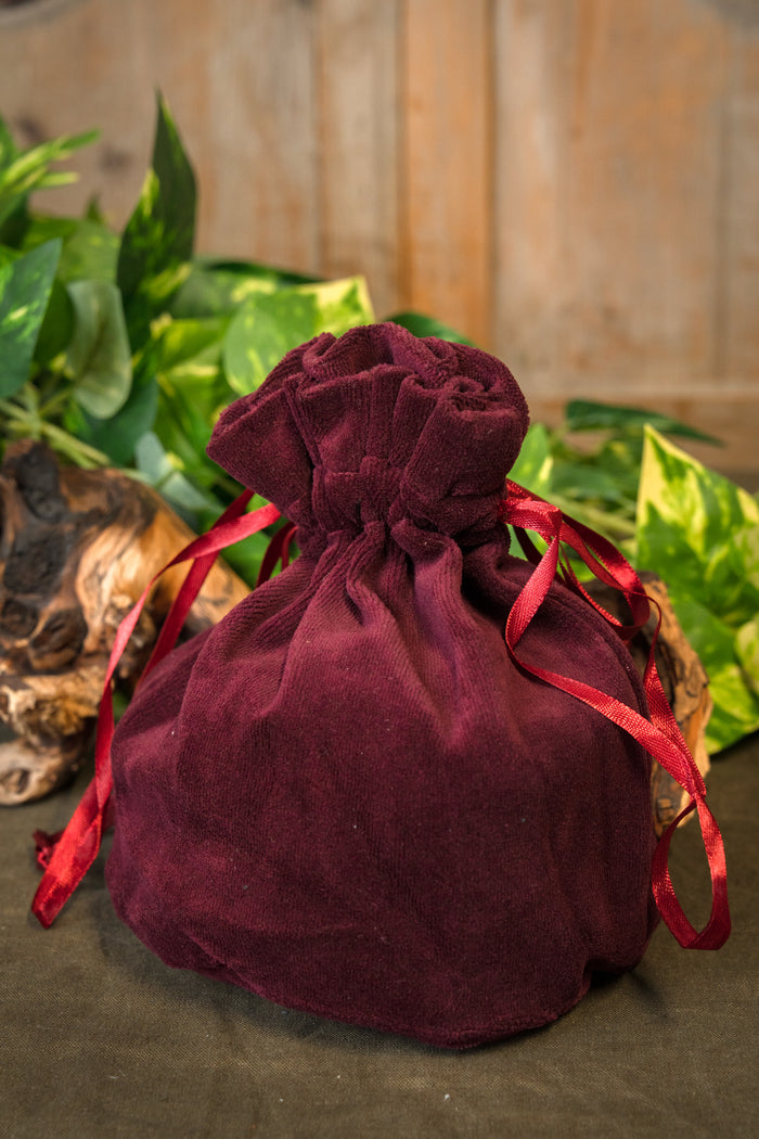 Luxurious pouch Susanna, red