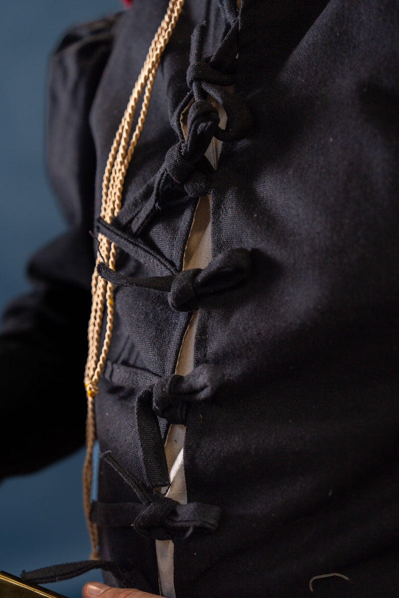 Doublet du XVe siècle Rafael, noir