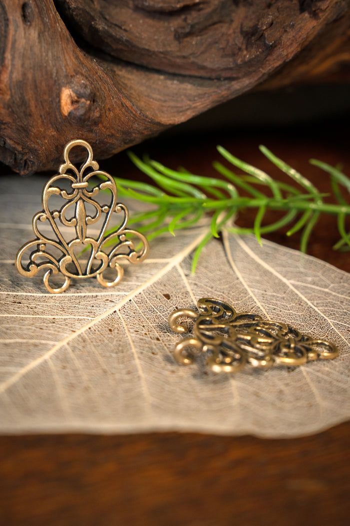 Renaissance cloak clasp, bronze
