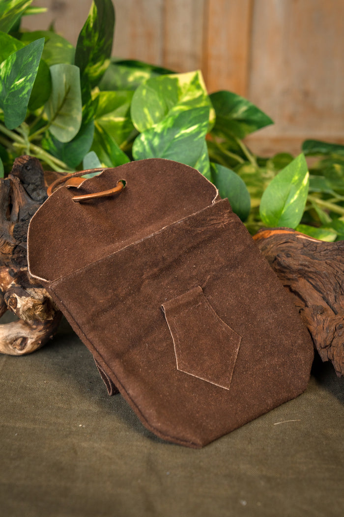Belt bag spiral, brown