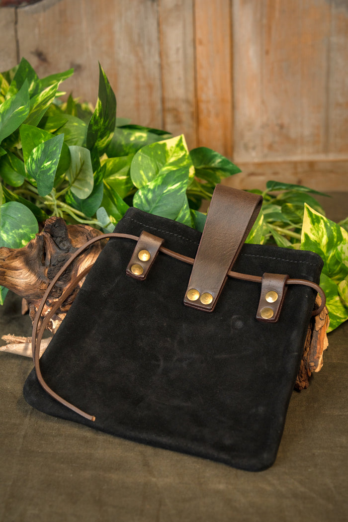 Medieval pouch Amelyn, black