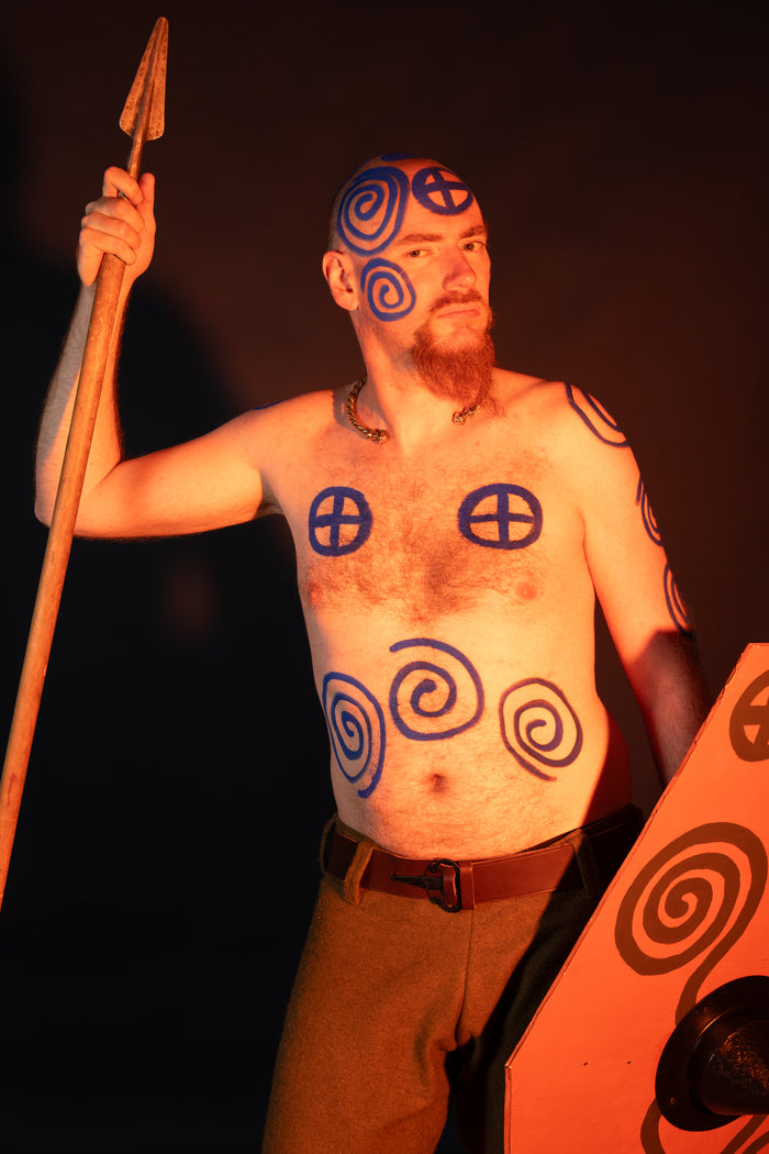 Epic Effect LARP Make-Up - Royal Blue, water-based