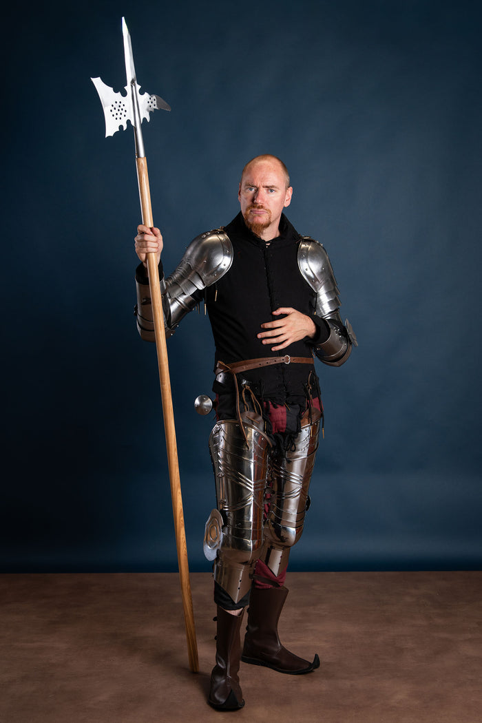 Gothic leg armour (1460–1500), 1.6 mm