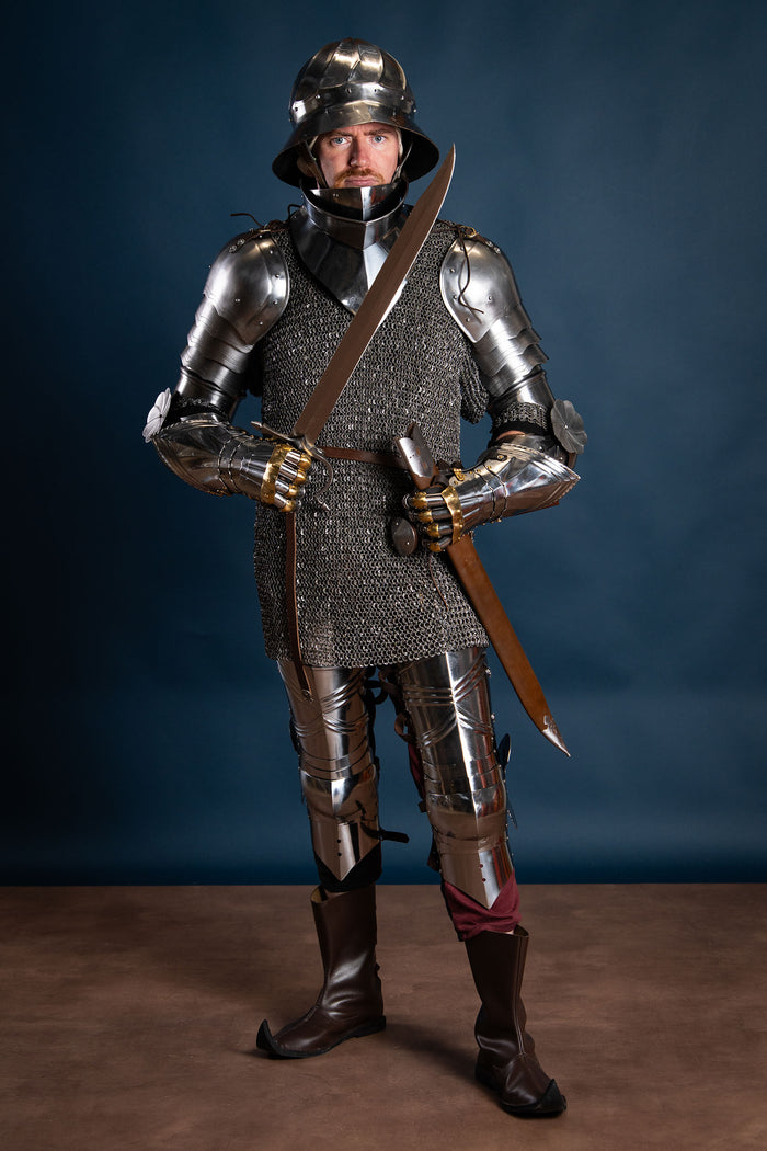 15th century Burgundian kettle hat, 1.6 mm