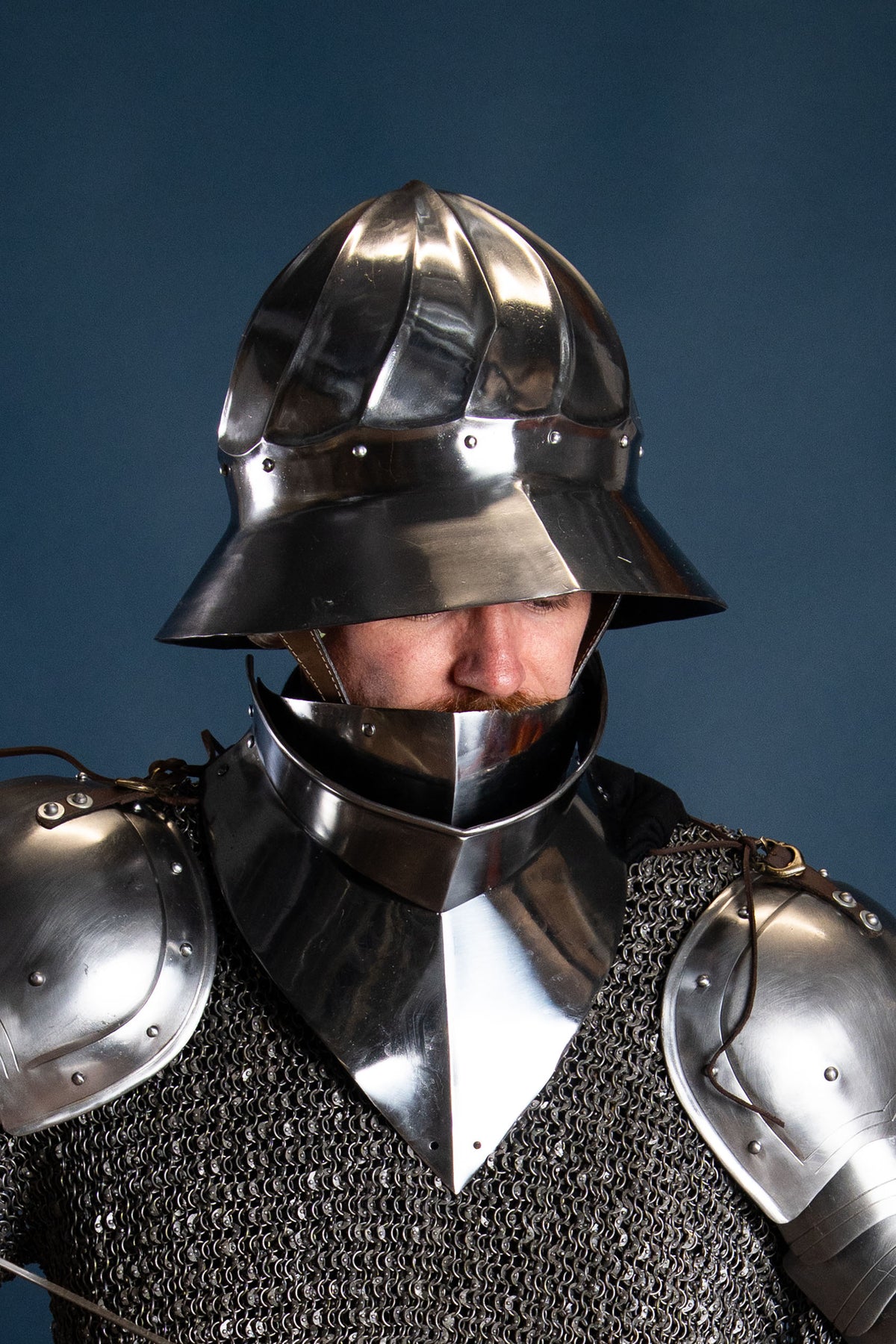15th century Burgundian kettle hat, 1.6 mm