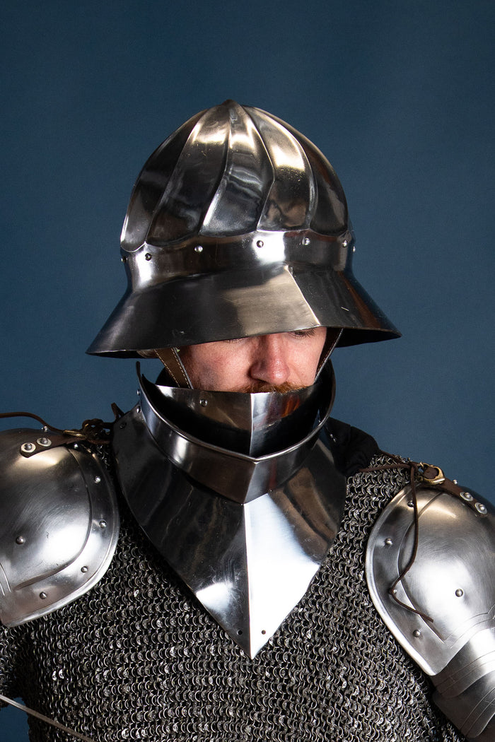 15th century Burgundian kettle hat, 1.6 mm