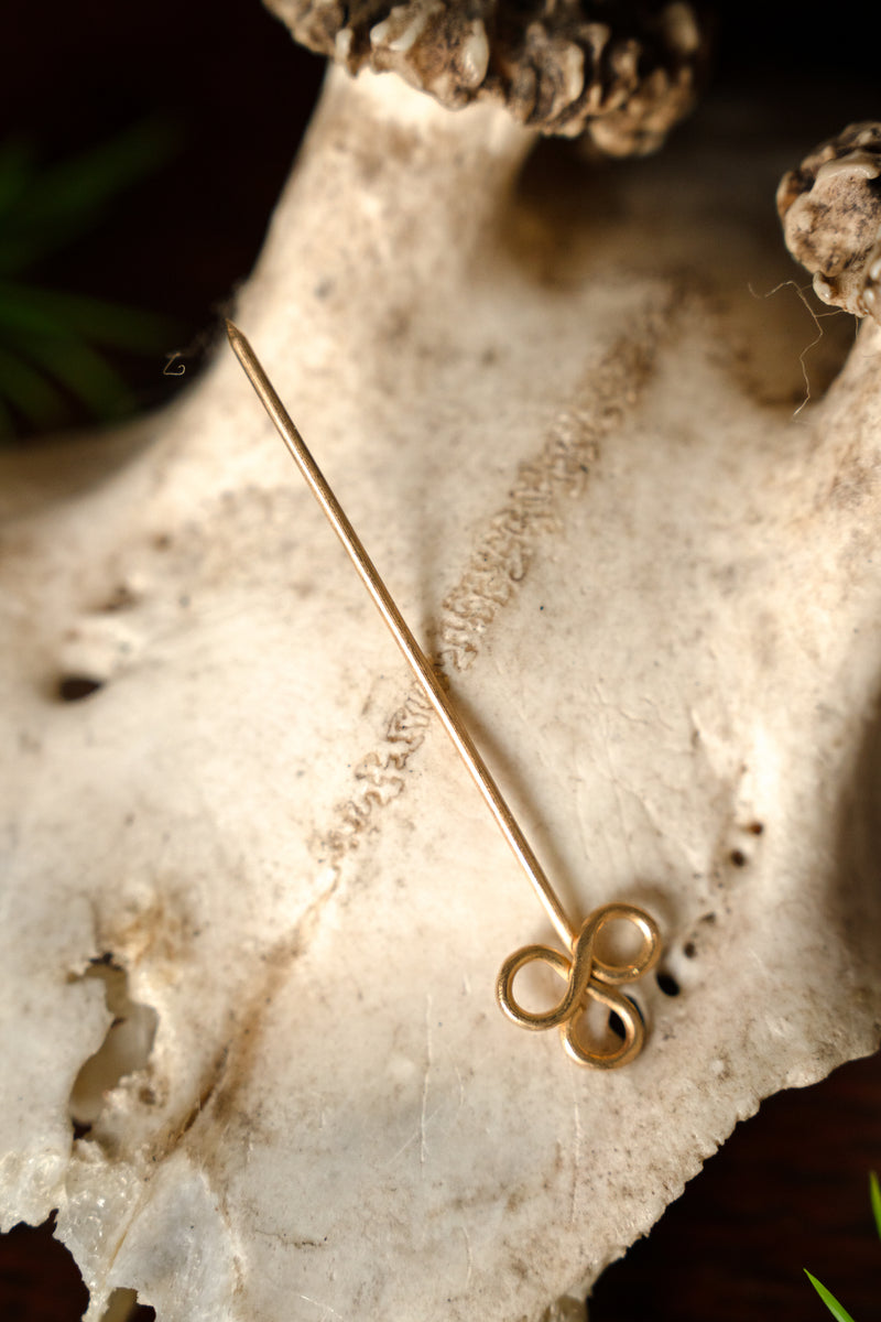 Épingle à voile de la fin du Moyen Âge Suède, bronze