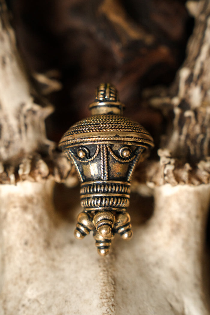 Germanic berlock pendant, bronze