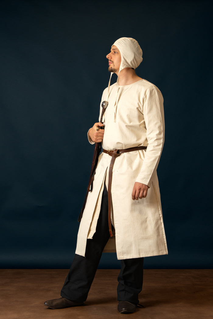 Long Medieval Tunic Gilbert, natural