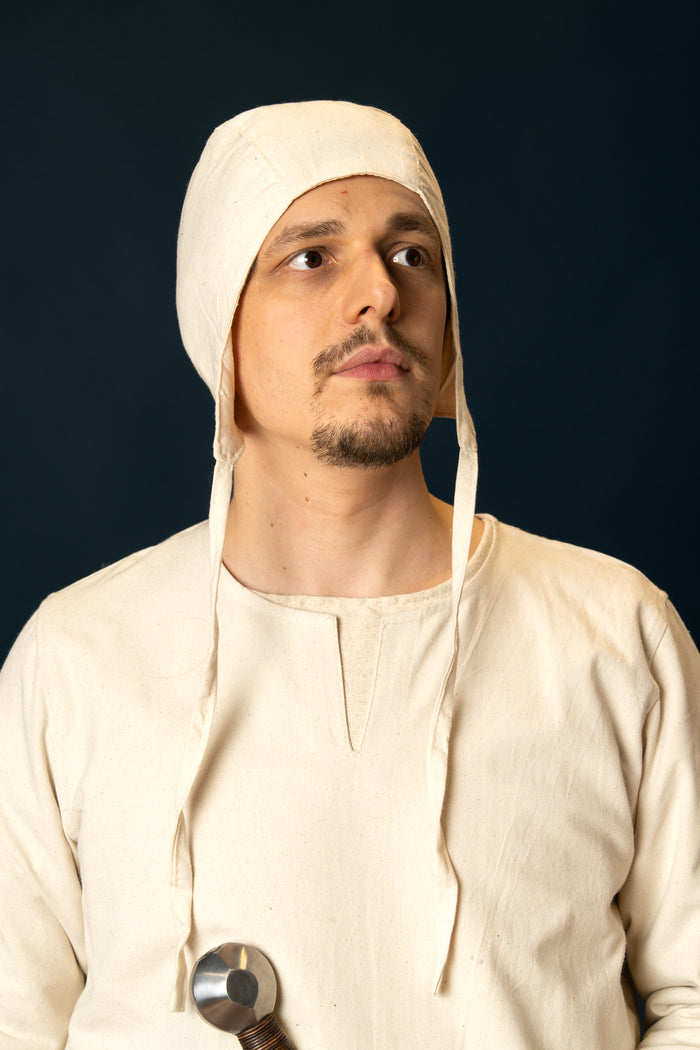 Long Medieval Tunic Gilbert, natural