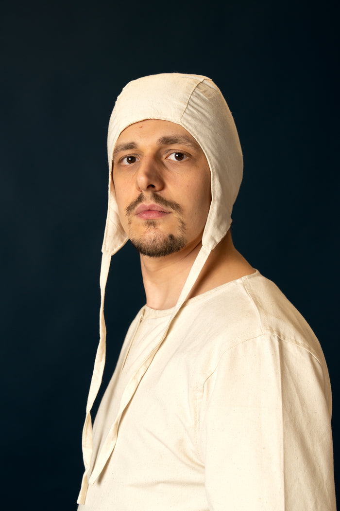 Long Medieval Tunic Gilbert, natural