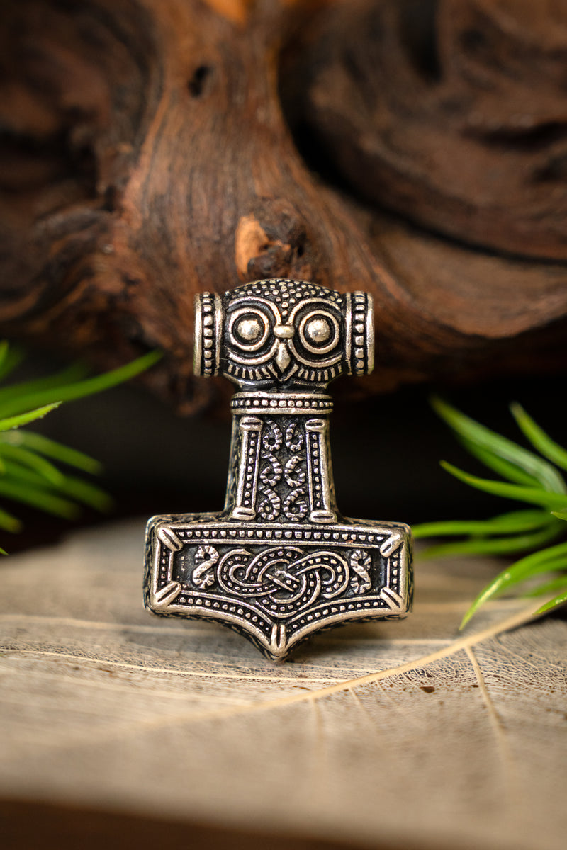 Ödeshög Mjölnir, versilberte Bronze