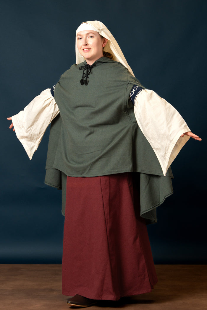 Gardecorp, travel cloak Raven, green