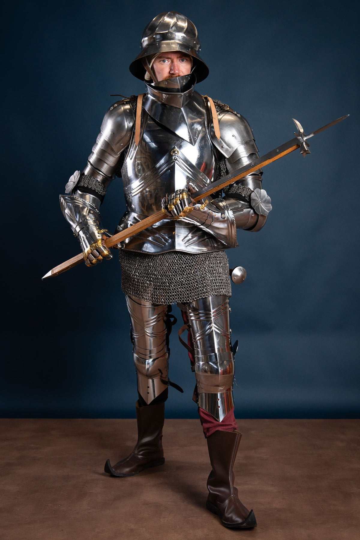 Poleaxe, bec de corbin, semi-sharp