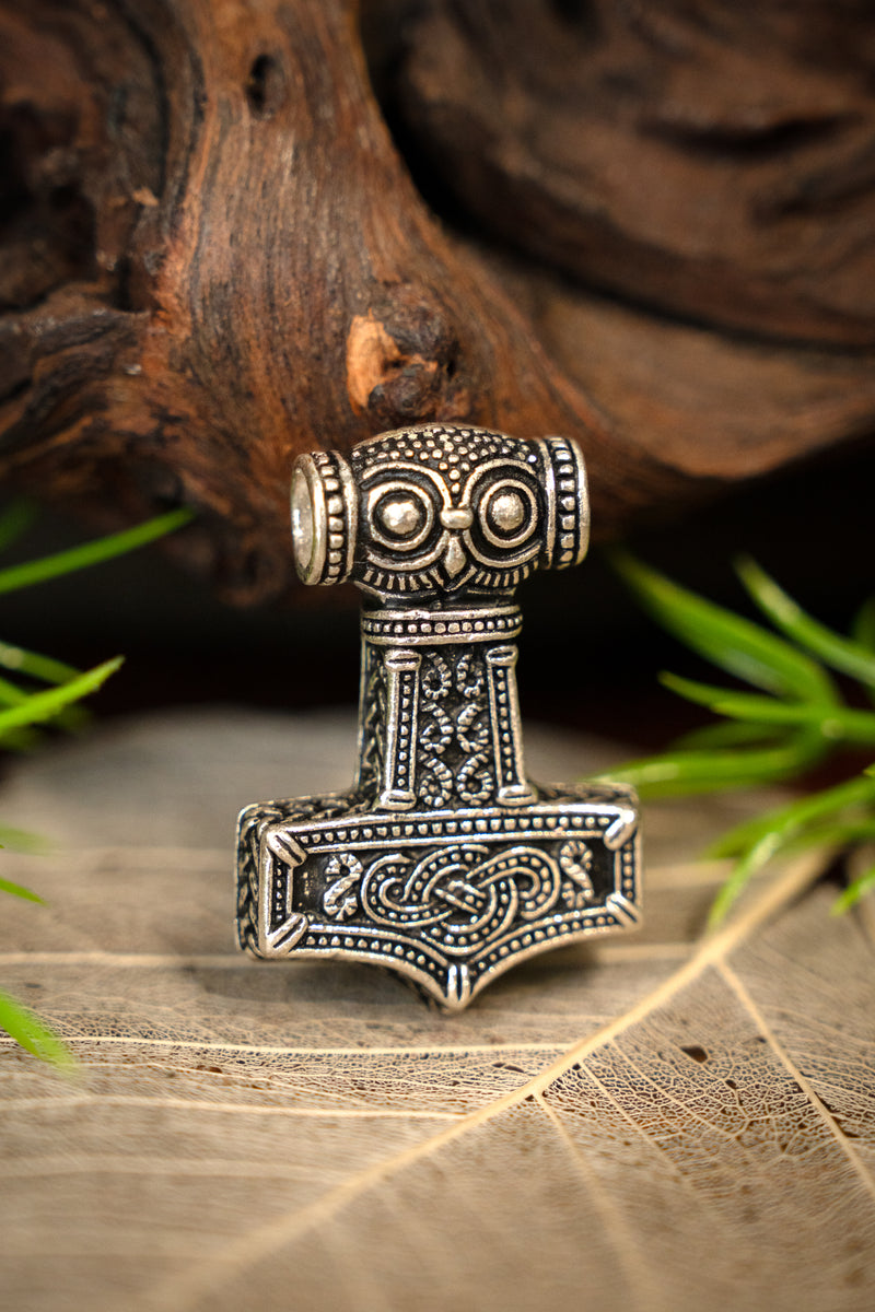 Ödeshög Mjölnir, versilberte Bronze