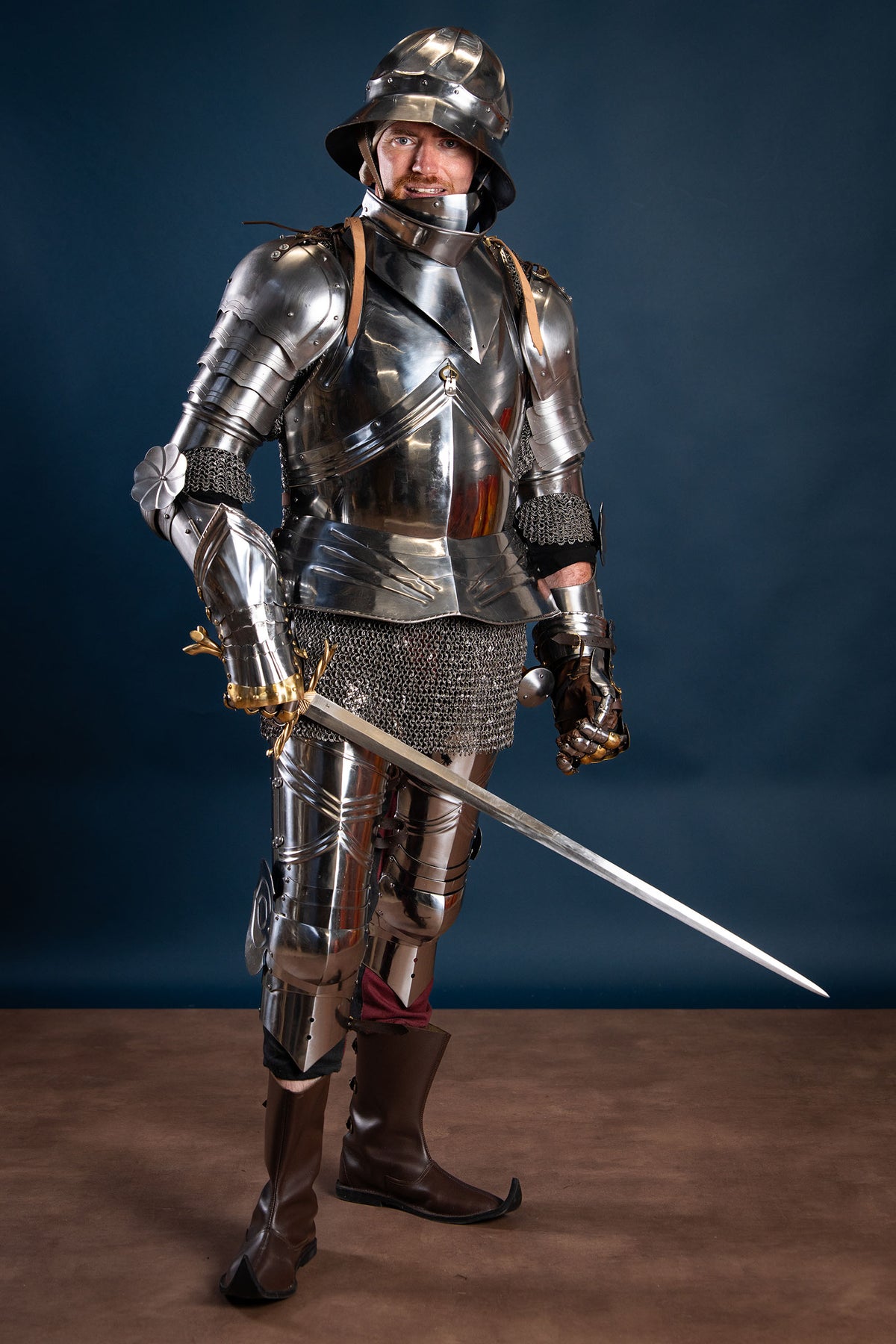 15th century Gothic breastplate, 1.6 mm