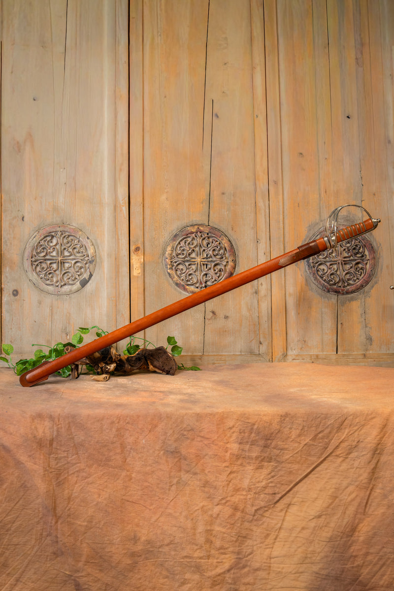 Sable de artillería británico 1821, semi-afilado