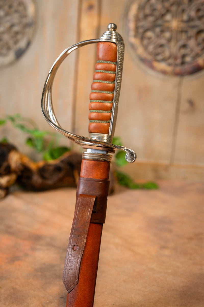 Sable de artillería británico 1821, semi-afilado