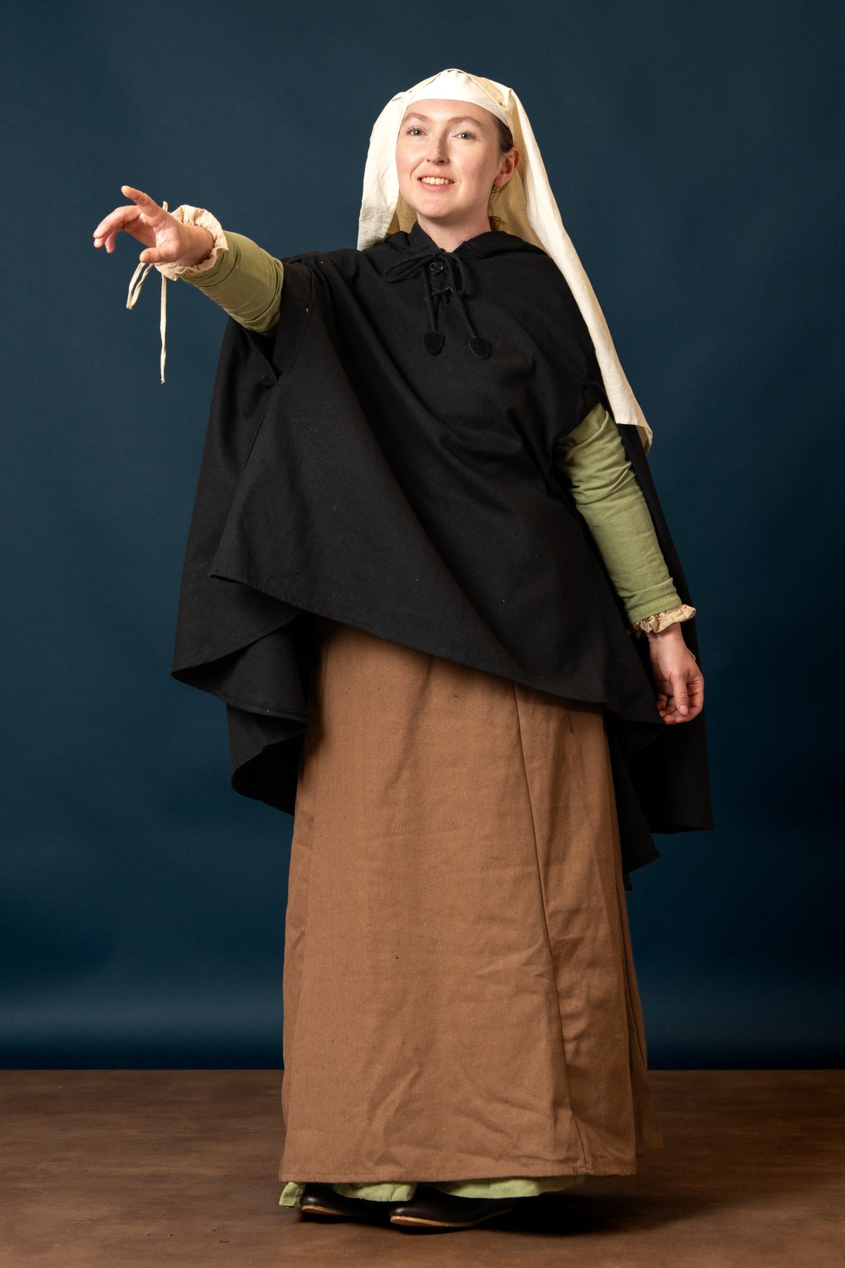 Gardecorp, travel cloak Raven, black