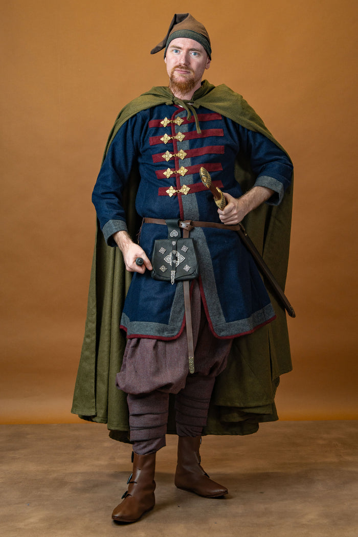 Cloak Hibernus, autumn green, wool mix